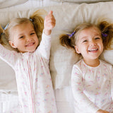 Unicorn Bamboo Convertible Footie - HoneyBug 