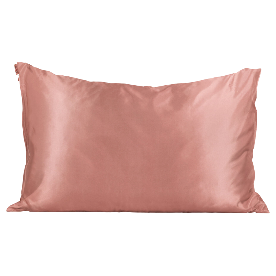 Satin Pillowcase - Terracotta by KITSCH - HoneyBug 