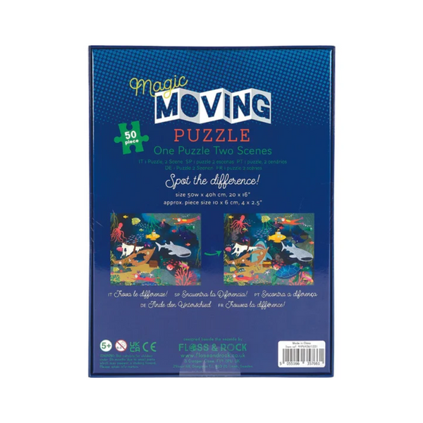 Deep Sea 50pc Magic Moving Puzzle  - HoneyBug 