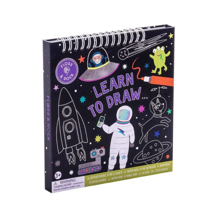 Space Learn to Draw  - HoneyBug 