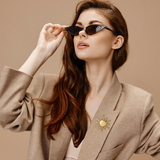 Suri Sun Brooch - HoneyBug 