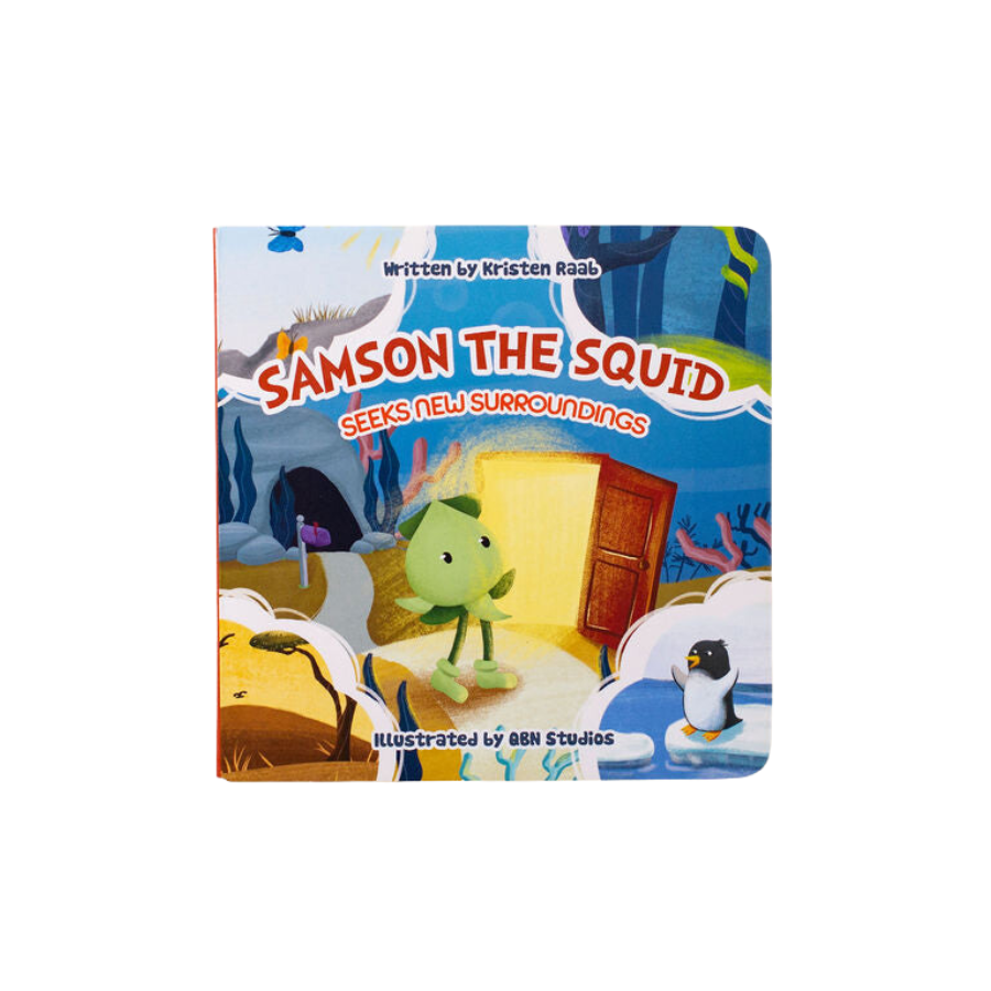 Samson The Squid Children's Book - HoneyBug 