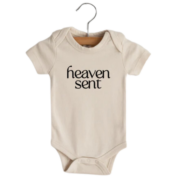 Heaven Sent Organic Baby Bodysuit - HoneyBug 