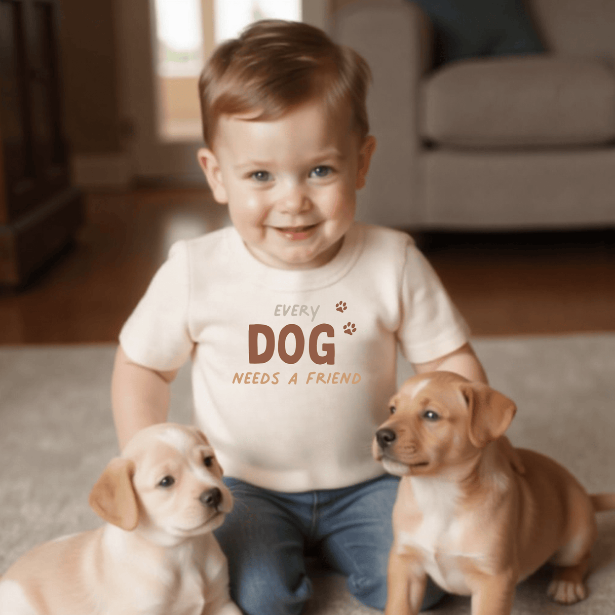 graphic tee | Every Dog Needs a Friend - HoneyBug 