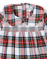Girl's Brushed Twill Eloise Nightgown in Balmoral Tartan - HoneyBug 
