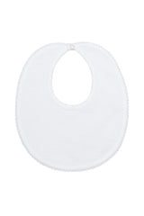 White Bubble Baby Bib - HoneyBug 
