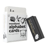 Woodland Alphabet Cards - HoneyBug 
