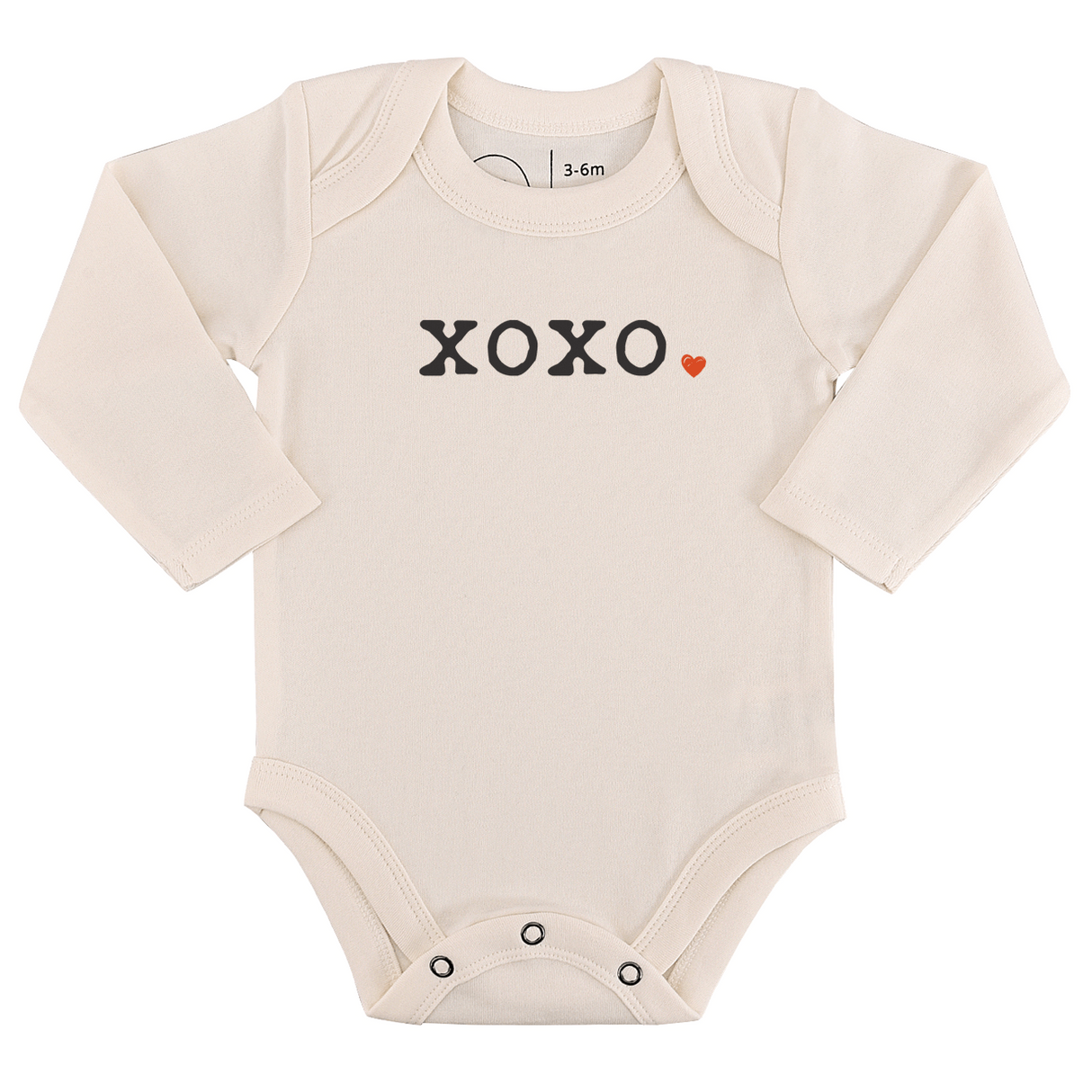 long sleeve graphic bodysuit | xoxo - HoneyBug 