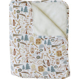 Camping Trip Bamboo Fleece Quilt - HoneyBug 