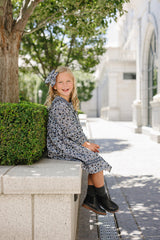 Floral Sailor Dress - HoneyBug 