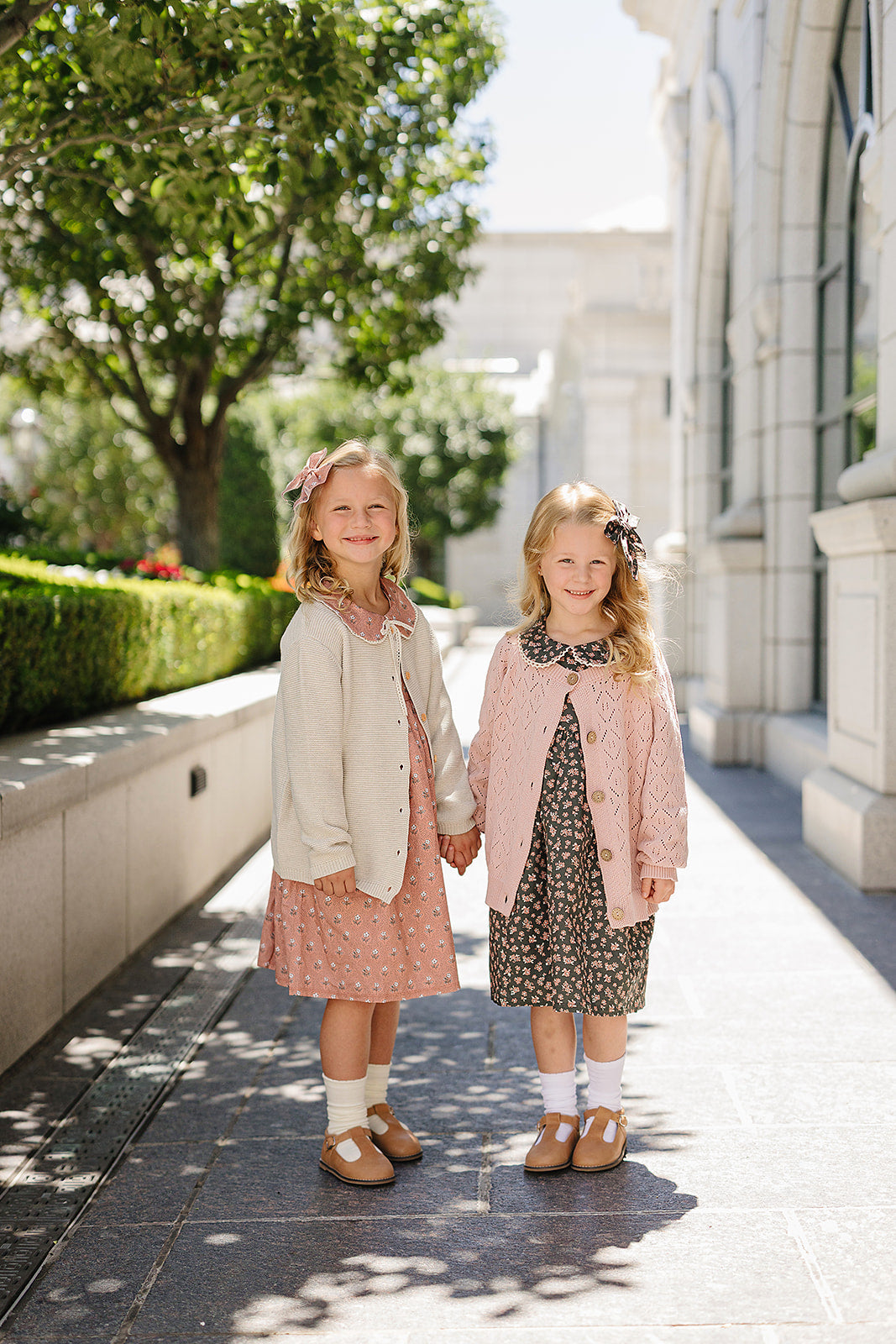 Pink Pointelle Button Down Cardigan - HoneyBug 