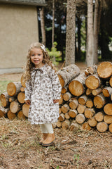 Brown Toile Dress - HoneyBug 