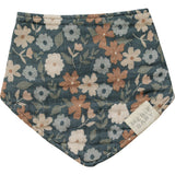 Midnight Floral Muslin Bib - HoneyBug 