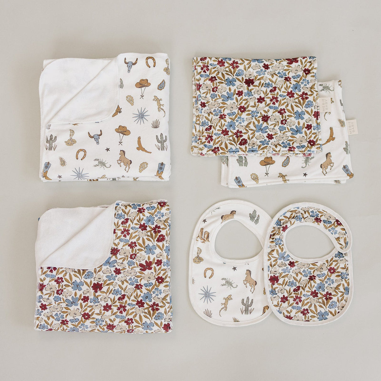 Desert Floral Luxe Fleece Swaddle