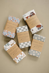 Construction Trucks Bamboo Stretch Swaddle - HoneyBug 