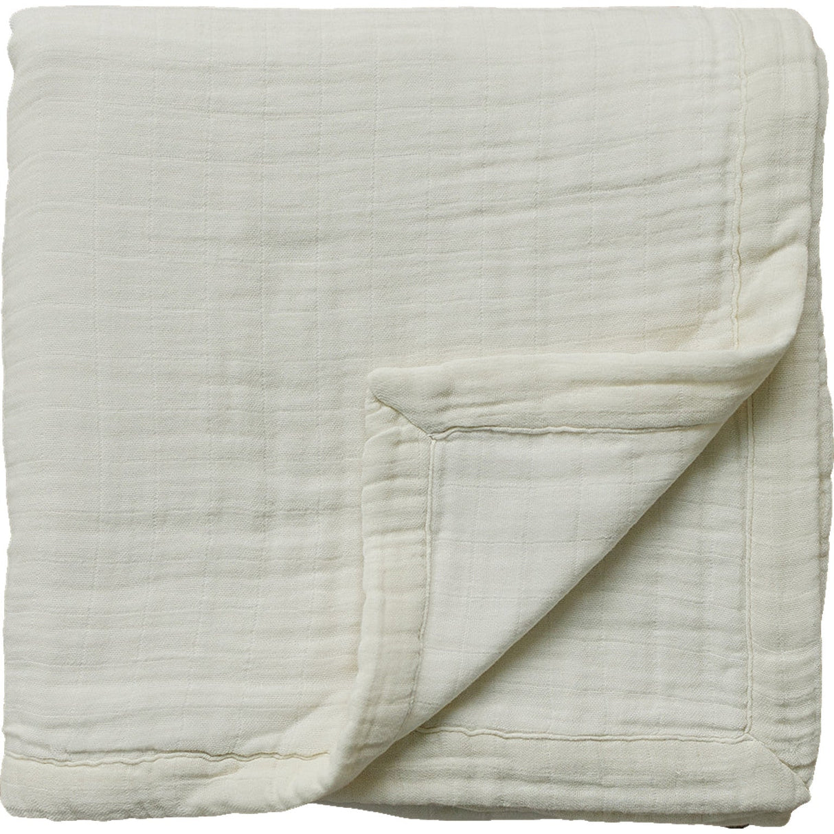 Cream Muslin Quilt - HoneyBug 