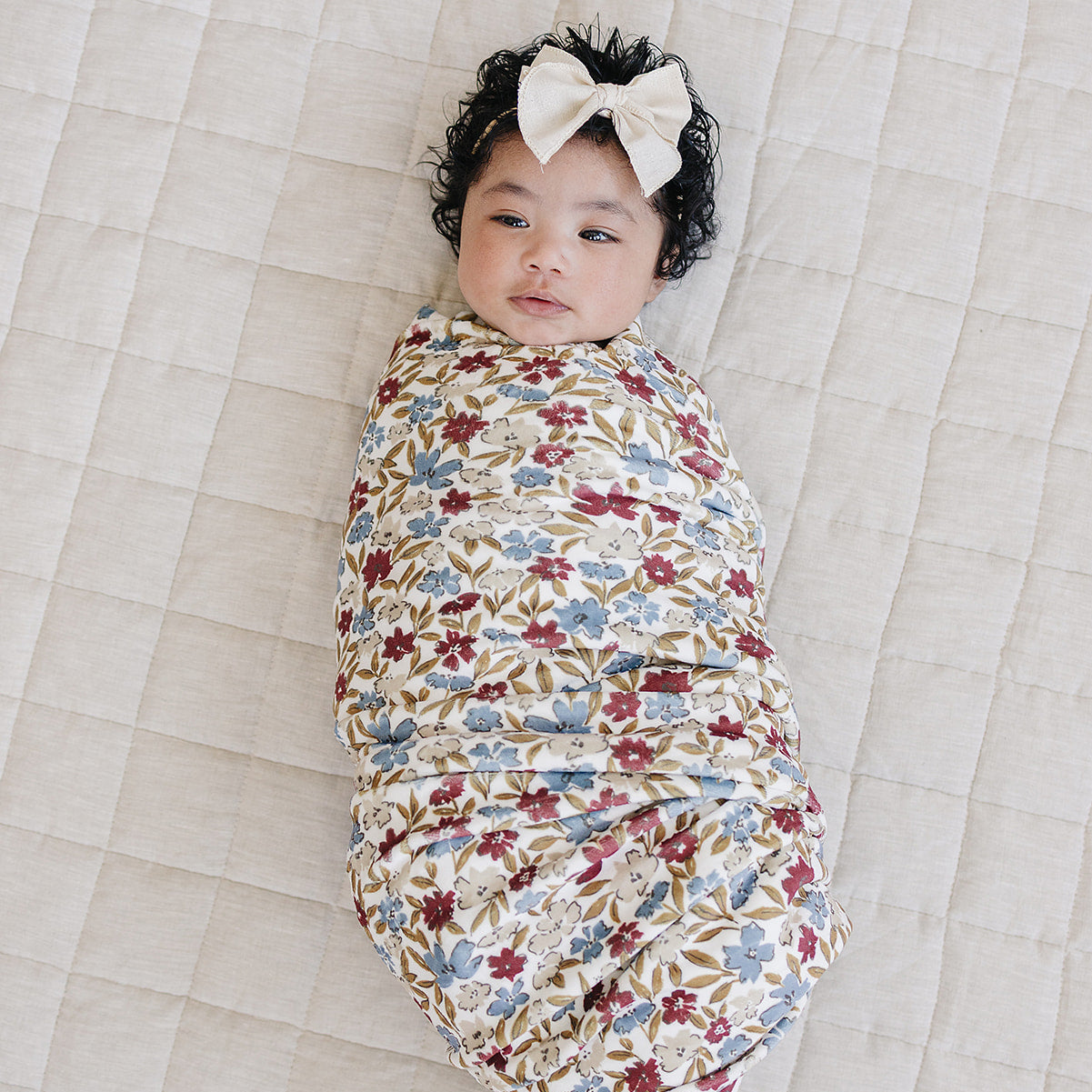 Desert Floral Luxe Fleece Swaddle