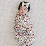 Desert Floral Luxe Fleece Swaddle