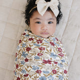 Desert Floral Luxe Fleece Swaddle
