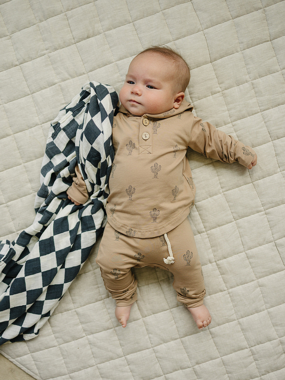 Cactus Hooded Set - HoneyBug 