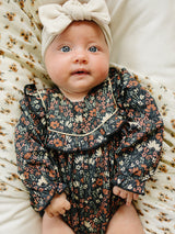 Midnight Meadow Romper - HoneyBug 
