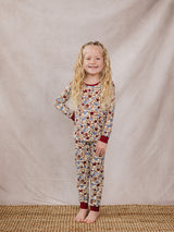 Desert Floral Ribbed Bamboo Cozy Set