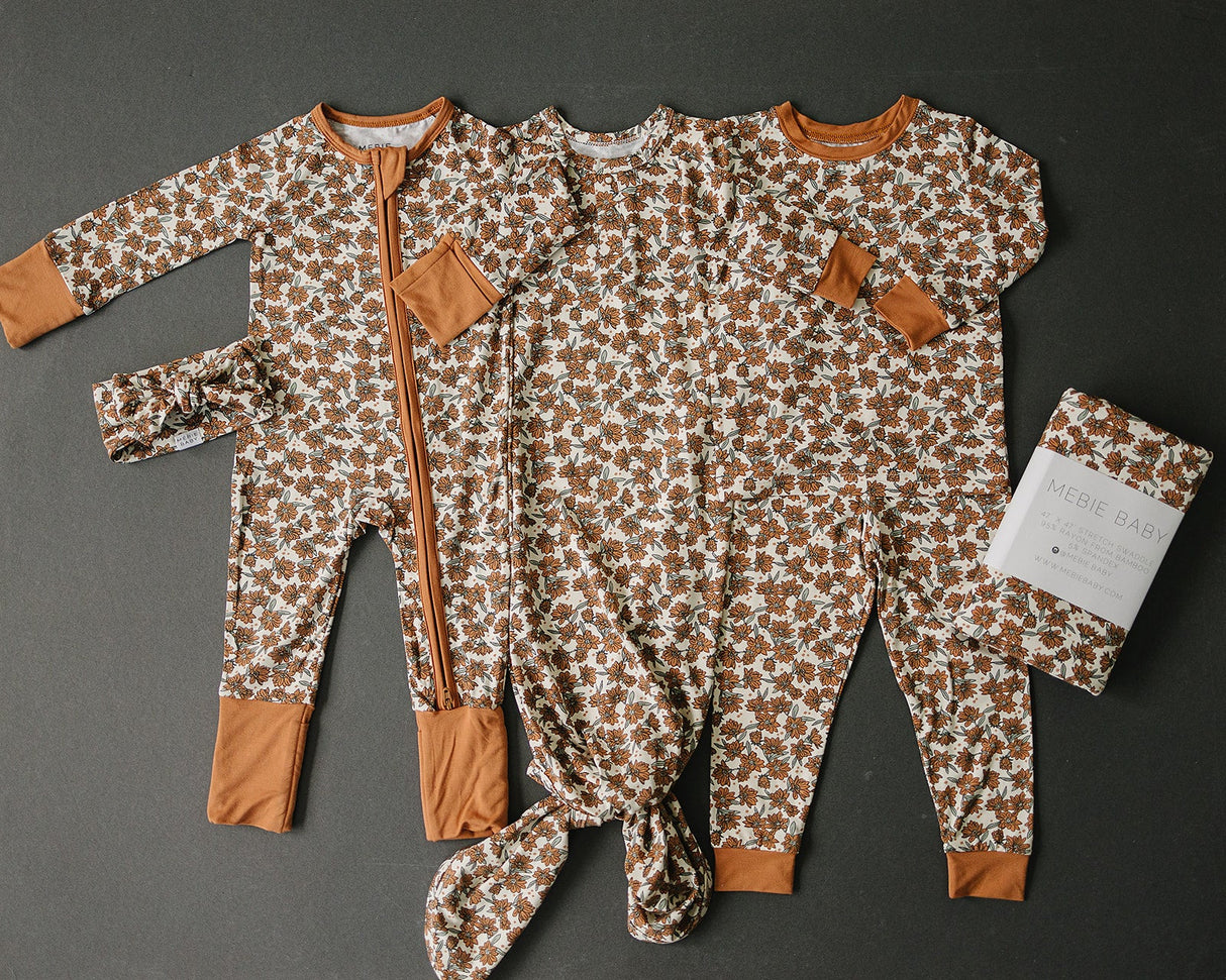 Cream Magnolia Bamboo Cozy Set - HoneyBug 