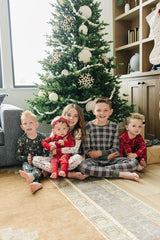 Red Plaid Bamboo Cozy Set - HoneyBug 