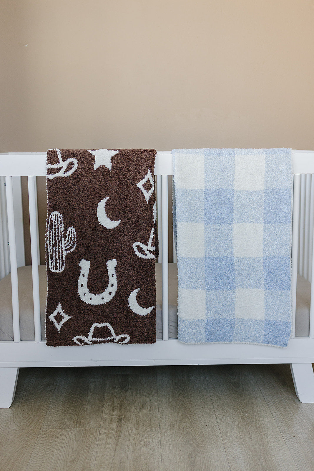 Western Plush Blanket - HoneyBug 