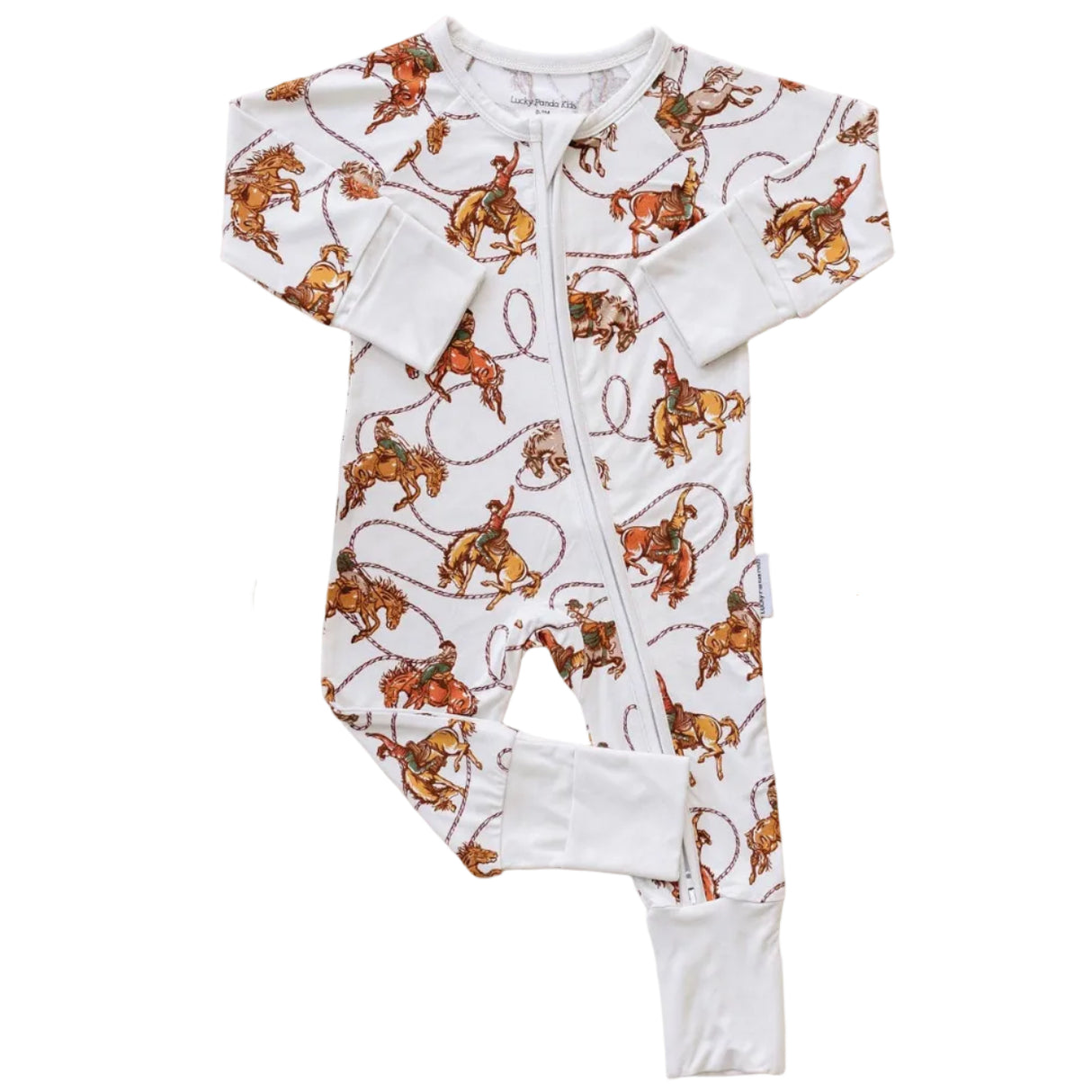 Bamboo Zip Romper | Rodeo Club