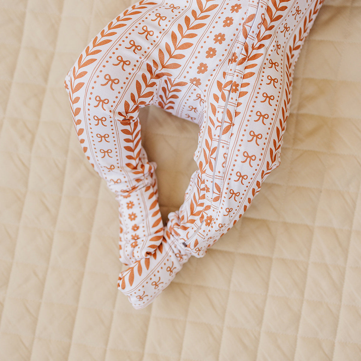 Bamboo Zip Romper | Boho Daisy