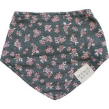 Olive Bloom Classic Muslin Bib - HoneyBug 