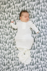 Forrest Muslin Crib Sheet - HoneyBug 