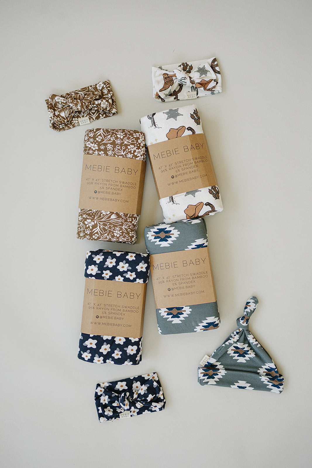 Outlaw Cowboy Ribbed Bamboo Head Wrap - HoneyBug 