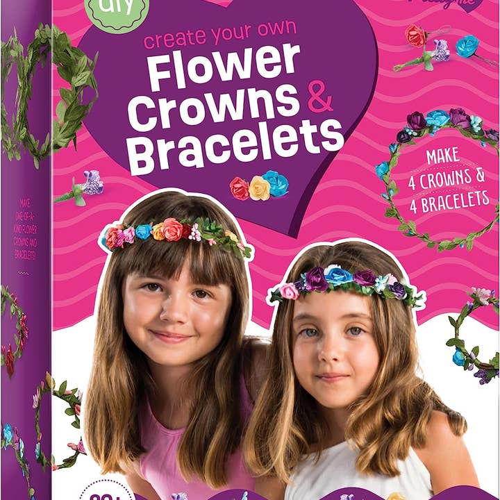 Flower Crowns & Bracelet Making Kit - HoneyBug 