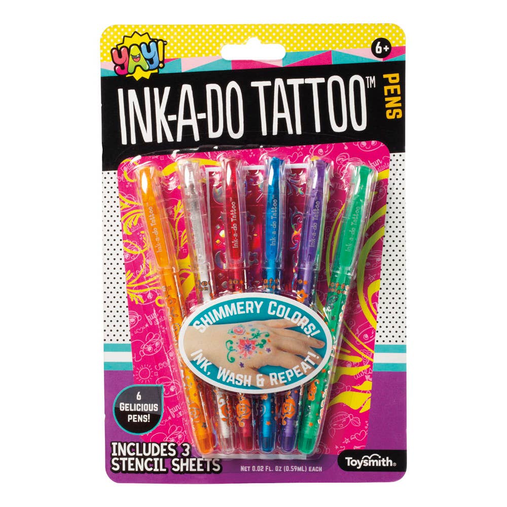 Yay! Ink-A-Do Tattoo Pens - HoneyBug 