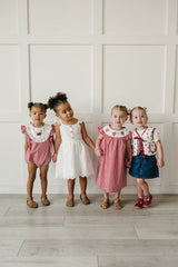 White Eyelet Dress