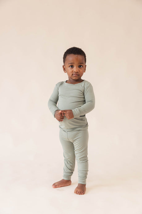 Acadian - CloudBlend™ Long Sleeve Pajamas Set - HoneyBug 