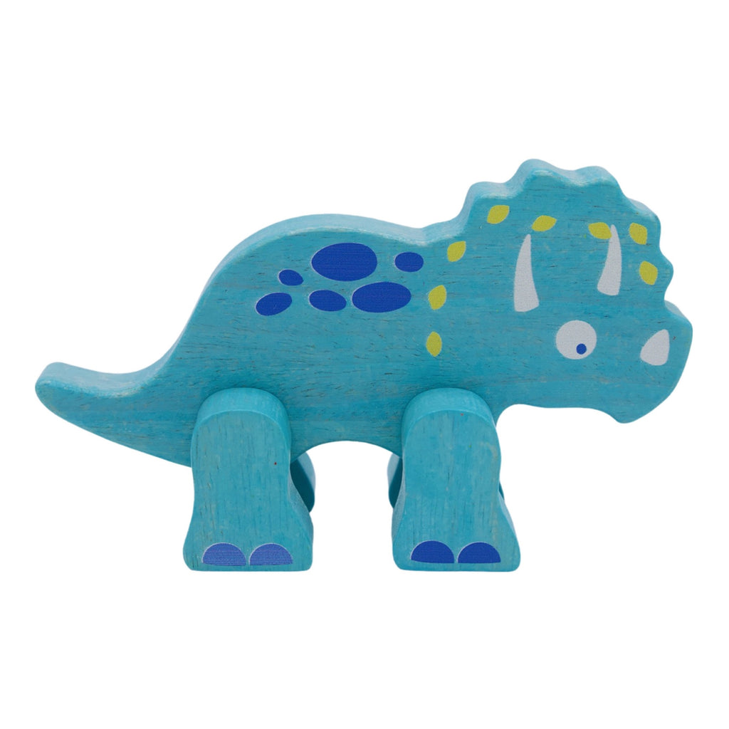 Posable Dinosaurs - Triceratops - HoneyBug 