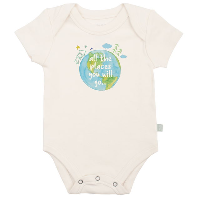 graphic bodysuit | places you will go - HoneyBug 