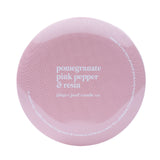 Pink Tin: Pomegranate + Pink Pepper + Resin - 14 oz Candle - HoneyBug 