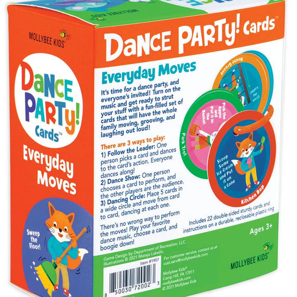 Dance Party Cards - Everyday Moves - HoneyBug 
