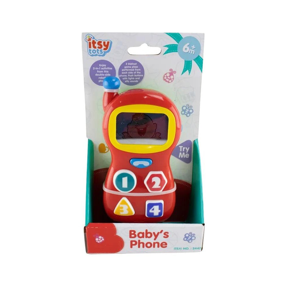 Itsy Tots Battery Operated Baby Phone - HoneyBug 