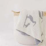 Heron Harmony Baby Blanket