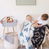 Saddle Down Baby Blanket