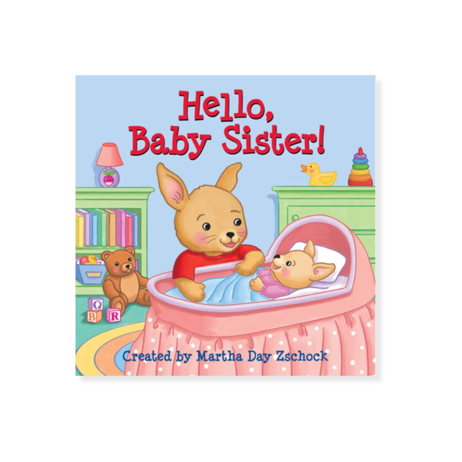 Hello, Baby Sister! Board Book - HoneyBug 