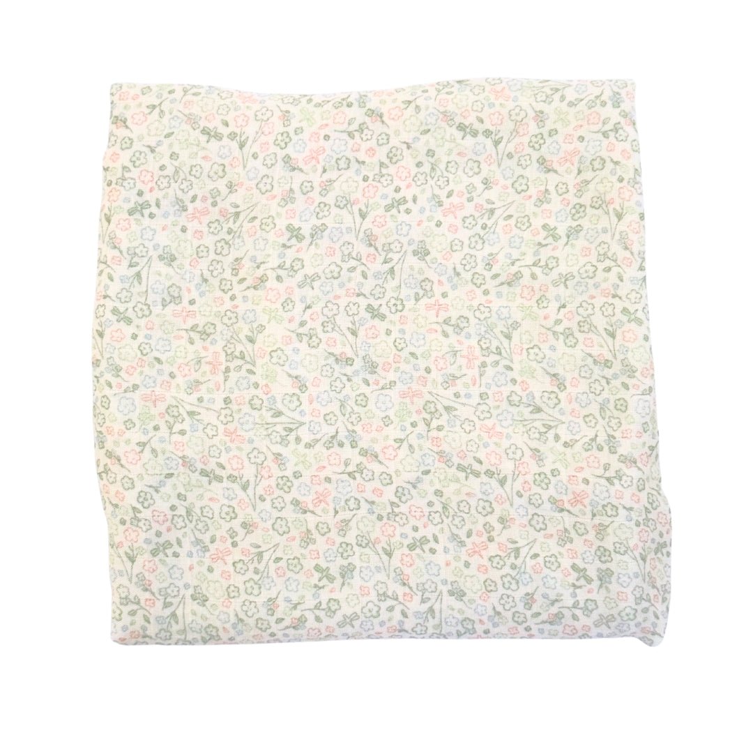 Bamboo Muslin Swaddle Blanket - Butterflies