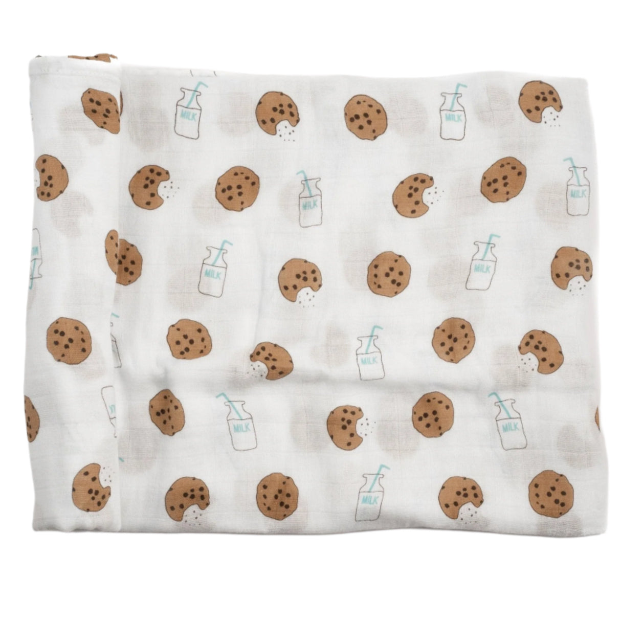 Bamboo Muslin Swaddle Blanket - Cookie Craze - HoneyBug 