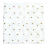 Bamboo Muslin Swaddle Blanket in Busy Bees - HoneyBug 