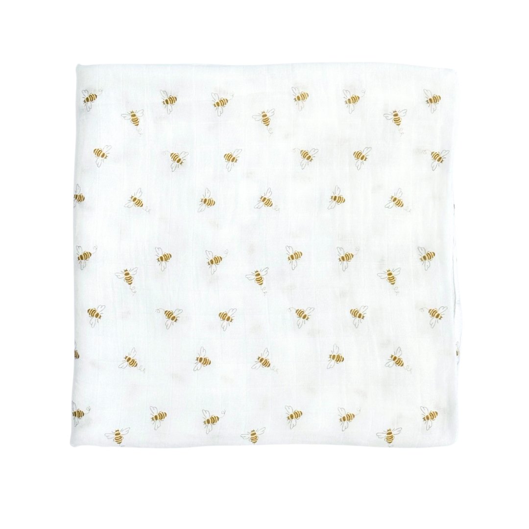 Bamboo Muslin Swaddle Blanket - Butterflies